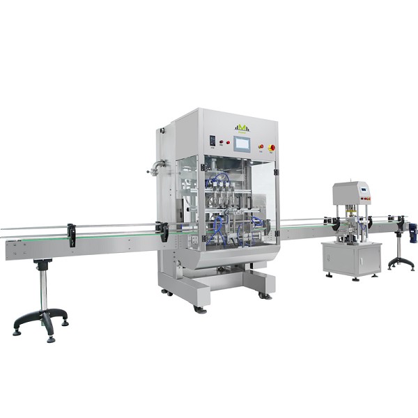 MZH F6 Nozzles automatic filling and capping machine