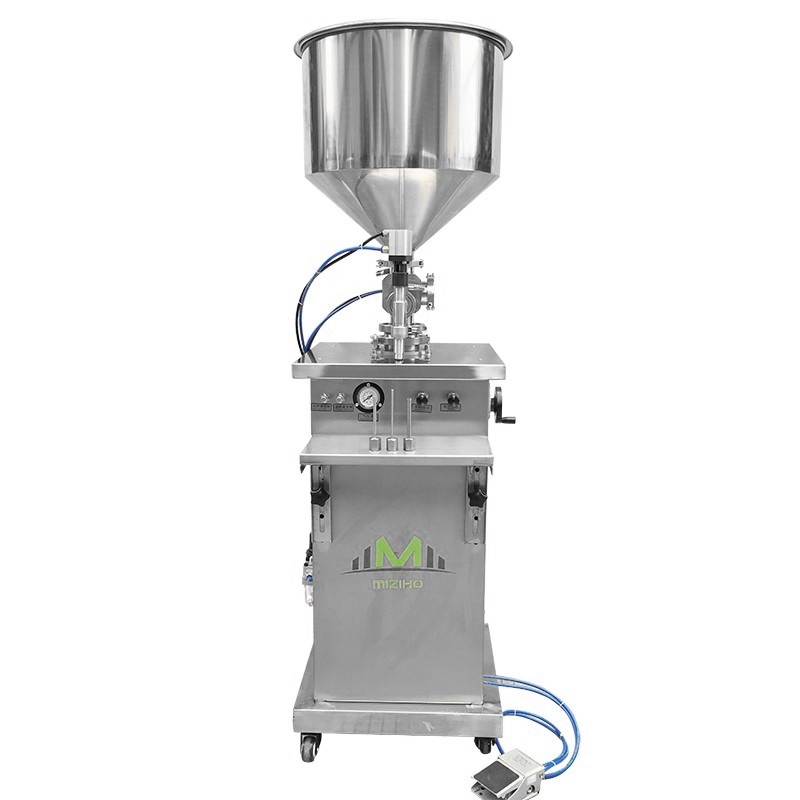 Semi-automatic pneumatic filling machine