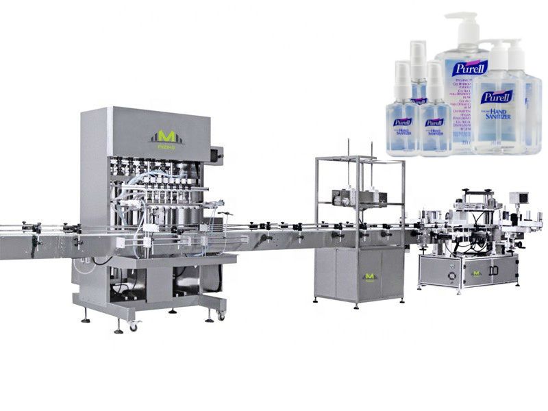  hand sanitizer gel filling machine