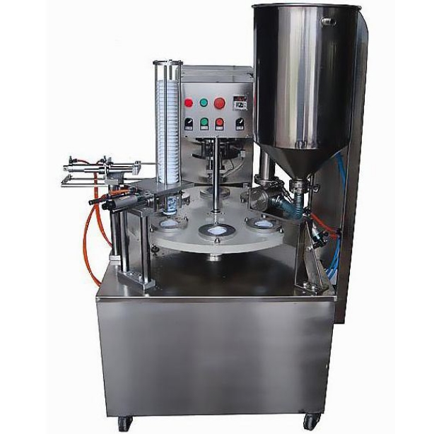 yogurt cup filling sealing machine