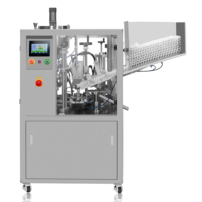 Filling and sealing machine