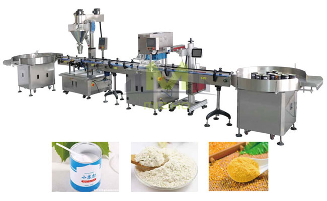 POWDER PACKAGING LINE